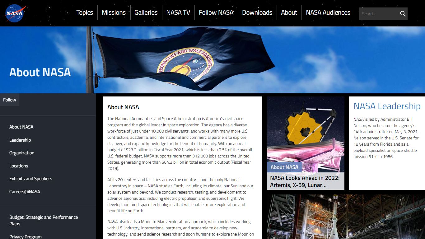 About NASA | NASA